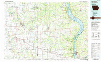 Decorah 1985 topographic map thumbnail
