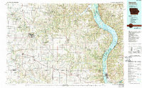 Decorah 1985 topographic map thumbnail