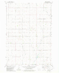 Depew 1980 topographic map thumbnail