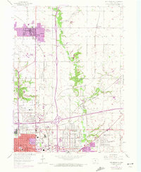 Des Moines NE 1956 topographic map thumbnail