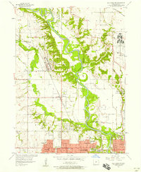 Des Moines NW 1956 topographic map thumbnail