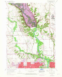 Des Moines NW 1956 topographic map thumbnail