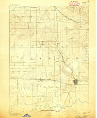 DeWitt topographic map thumbnail