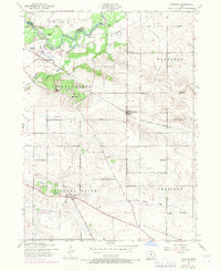 Donahue 1953 topographic map thumbnail