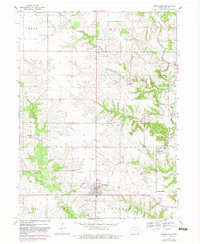 Donnellson 1968 topographic map preview