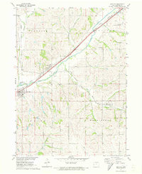 Dow City 1971 topographic map thumbnail