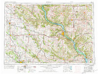 Dubuque topographic map thumbnail