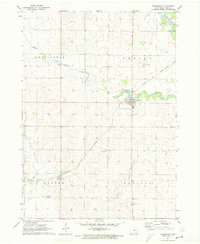 Dunkerton 1971 topographic map thumbnail