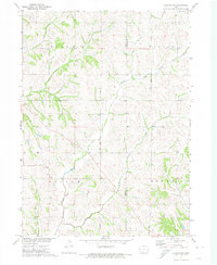 Dunlap NW 1971 topographic map thumbnail