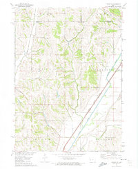 Dunlap SW 1971 topographic map thumbnail