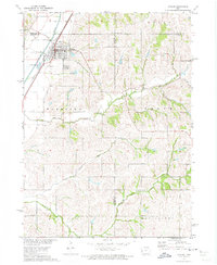 Dunlap 1971 topographic map thumbnail