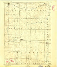 Durant 1890 topographic map thumbnail