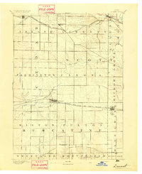 Durant 1894 topographic map thumbnail
