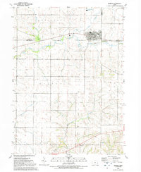 Durant 1991 topographic map thumbnail