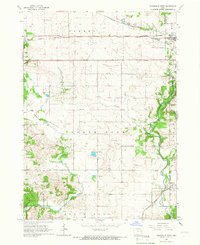 Dyersville West 1965 topographic map thumbnail