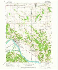 Eldon 1965 topographic map thumbnail
