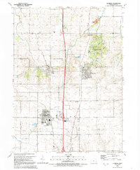 Eldridge 1991 topographic map thumbnail