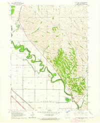 Elk Point NE 1963 topographic map thumbnail