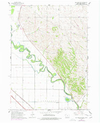 Elk Point NE 1963 topographic map thumbnail