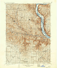 Elkader 1902 topographic map thumbnail