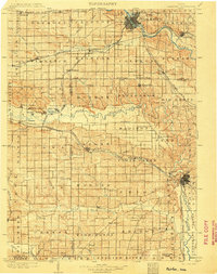 Fairfax 1903 topographic map thumbnail