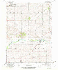 Fairfax 1968 topographic map thumbnail