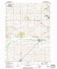 Fairfax 1993 topographic map thumbnail