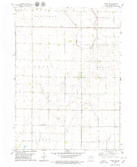 Fonda NE 1979 topographic map thumbnail