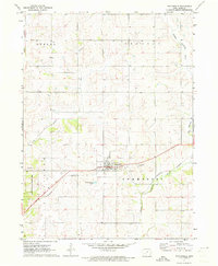 Fontanelle 1971 topographic map thumbnail