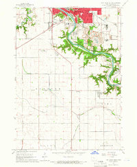 Fort Dodge South 1965 topographic map thumbnail