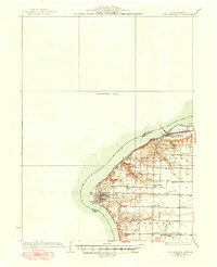 Fort Madison 1936 topographic map thumbnail