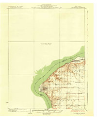 Fort Madison 1936 topographic map thumbnail