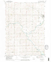 George West 1971 topographic map thumbnail
