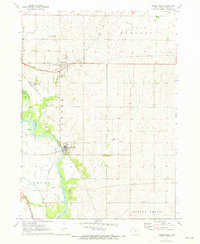 Gilbertville 1971 topographic map thumbnail