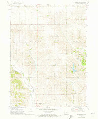 Gladbrook SE 1971 topographic map thumbnail