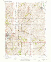 Glenwood 1956 topographic map thumbnail