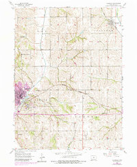 Glenwood 1956 topographic map thumbnail