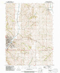 Glenwood 1994 topographic map thumbnail