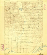 Goose Lake 1892 topographic map thumbnail