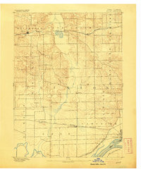 Goose Lake 1894 topographic map thumbnail