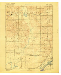 Goose Lake 1894 topographic map thumbnail