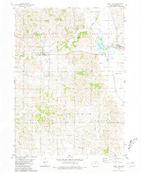 Goose Lake 1980 topographic map thumbnail