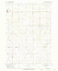 Granville East 1969 topographic map thumbnail
