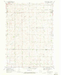 Granville West 1969 topographic map thumbnail