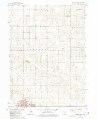 Grinnell North 1980 topographic map thumbnail