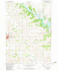 Guthrie Center East 1982 topographic map thumbnail