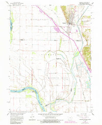 Hamburg 1966 topographic map thumbnail
