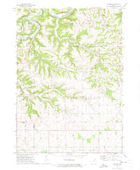 Hanover 1971 topographic map thumbnail