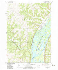 Harpers Ferry 1983 topographic map thumbnail