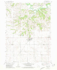 Hedrick 1980 topographic map thumbnail